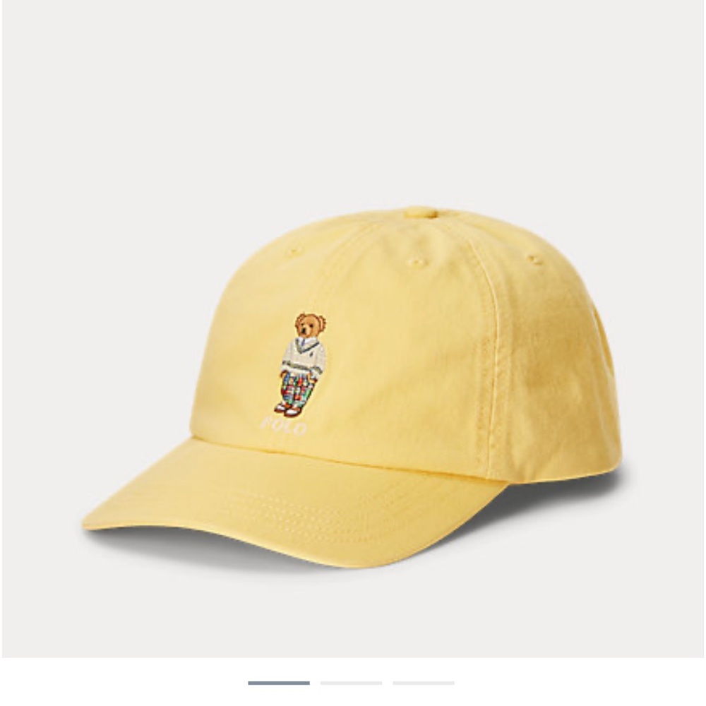 NWT RALPH LAUREN POLO BEAR CHINO POLO BEAR HAT This Hat Is SOLD OUT - Picture 4 of 6